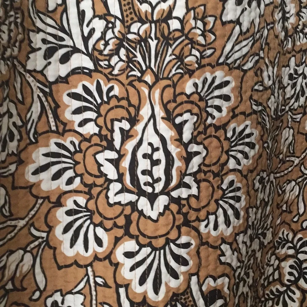 Women’s Reversible cotton open blazer paisley pattern